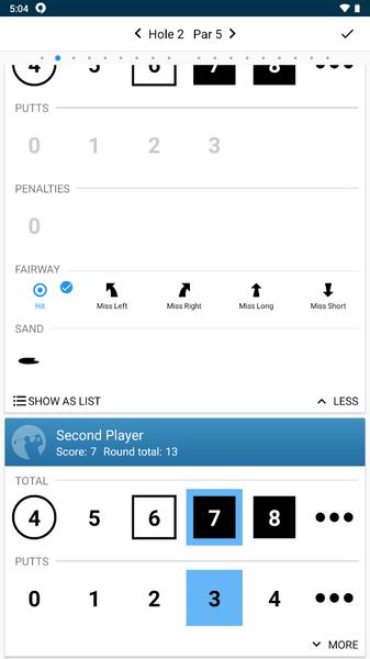 Golf Pad: Golf GPS & Scorecard Screenshot 4 