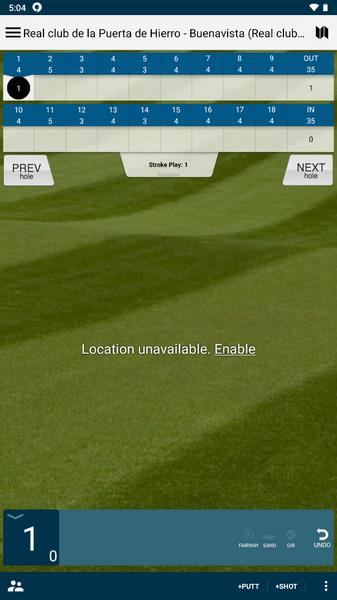 Golf Pad: Golf GPS & Scorecard Screenshot 5 