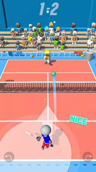 Virtual Tennis Game Sport Game Screenshot 2