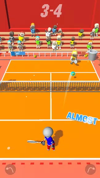 Virtual Tennis Game Sport Game Screenshot 3