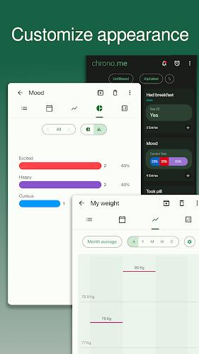 chrono.me - Lifestyle tracker Screenshot 6 