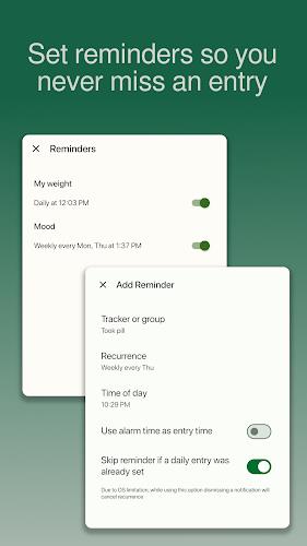 chrono.me - Lifestyle tracker Screenshot 4 