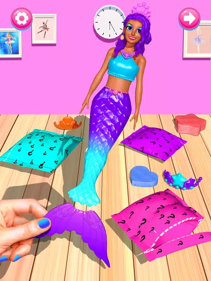 Color Reveal Mermaid Games Screenshot 2 