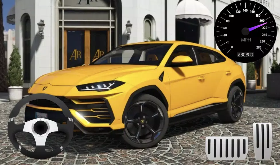 Racer Lamborghini Urus Car Sim Screenshot 1