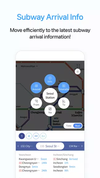 Smarter Subway – Korean subway Screenshot 4