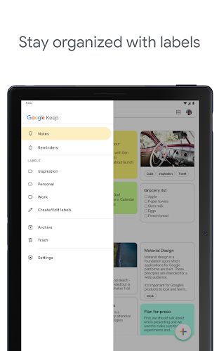 Google Keep - Notes and Lists Screenshot 12