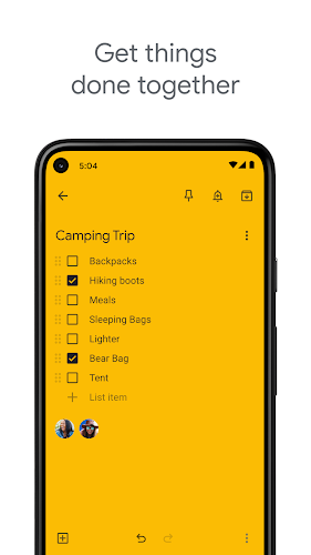 Google Keep - Notes and Lists Screenshot 2