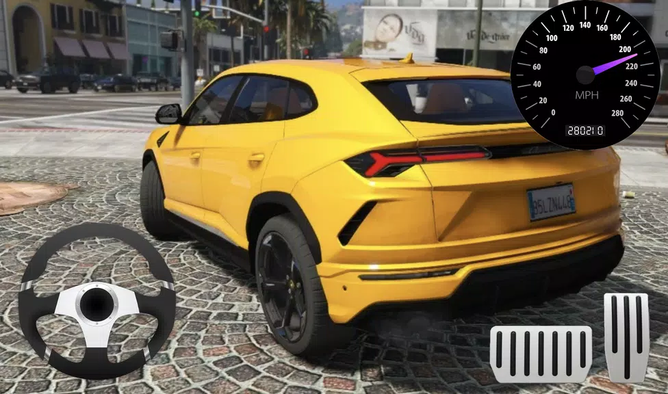 Racer Lamborghini Urus Car Sim Screenshot 3