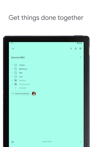 Google Keep - Notes and Lists Screenshot 9