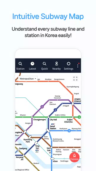 Smarter Subway – Korean subway Screenshot 3