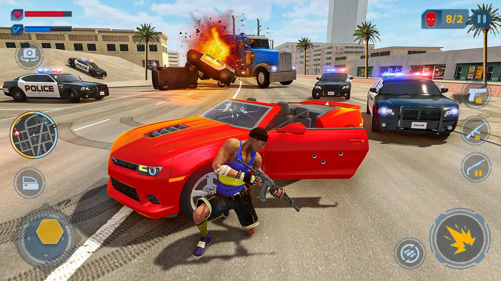 Car Thief Game & Stealing Cars Screenshot 1 