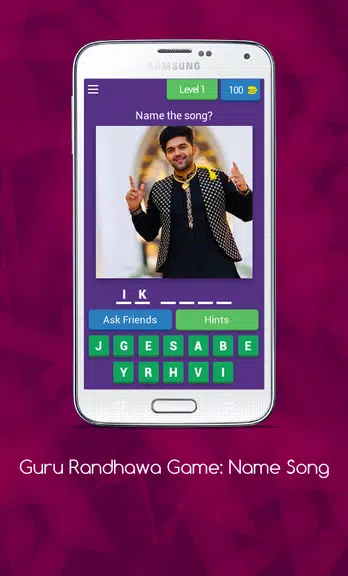 Guru Randhawa Game: Guess Name Of Song Screenshot 1