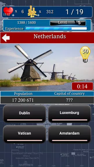 Geography: capitals, flags, co Screenshot 4