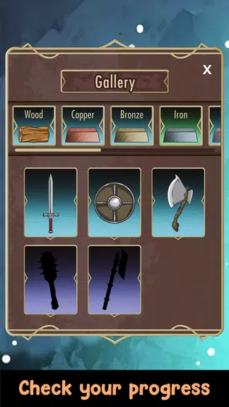 Medieval Clicker Blacksmith Screenshot 4