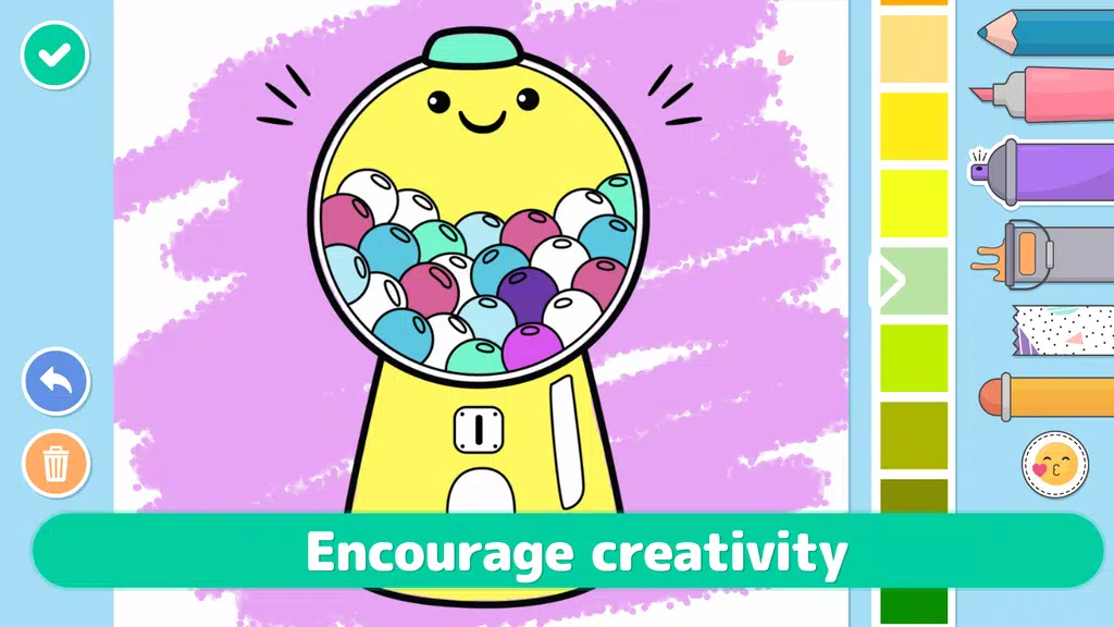 Coloring games for kids Learn Screenshot 3