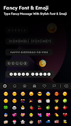 Emoji Keyboard : Theme, Font Screenshot 4