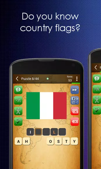 Picture Quiz: Country Flags Screenshot 1 