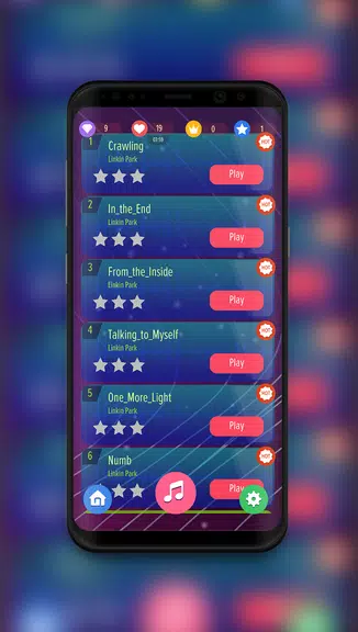 Magic Tiles piano : Linkin Par Screenshot 2 