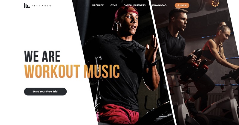 Fit Radio Workout Music & Coach Screenshot 1 