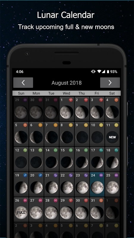 Phases of the Moon Pro Screenshot 4