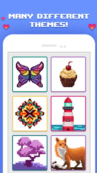 Pixelicious: Color Daily Pixel Screenshot 2 