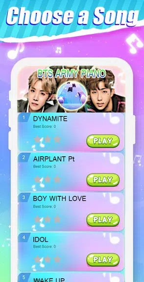 Dynamite - BTS KPOP Piano Tiles Screenshot 1