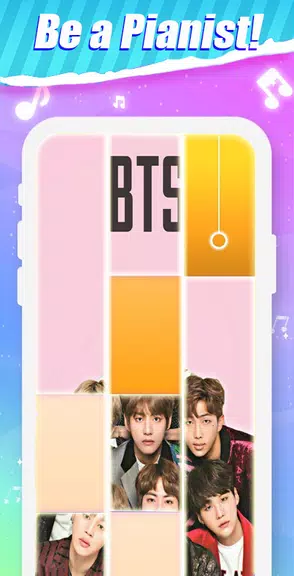 Dynamite - BTS KPOP Piano Tiles Screenshot 3