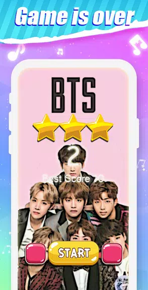 Dynamite - BTS KPOP Piano Tiles Screenshot 4