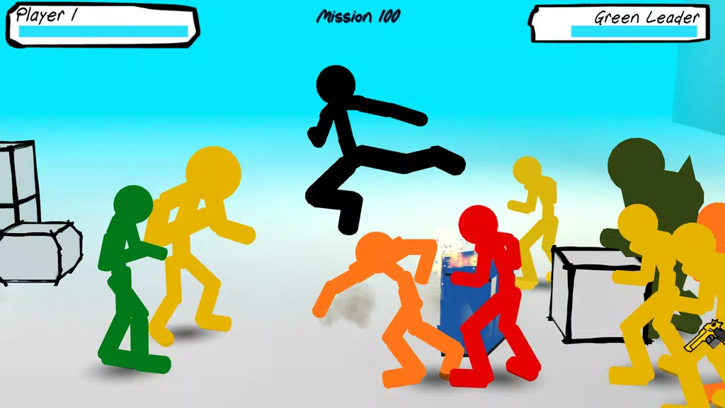 Stickman Street Fighting Screenshot 1