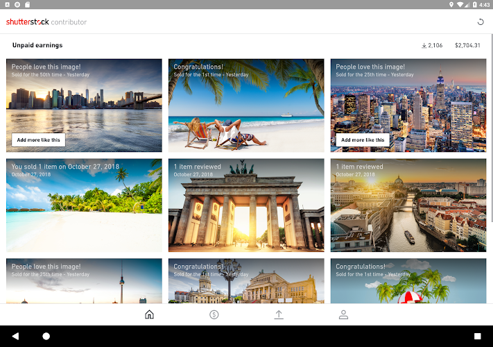 Shutterstock Contributor Screenshot 11