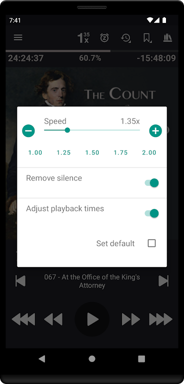 Listen Audiobook Player Screenshot 1