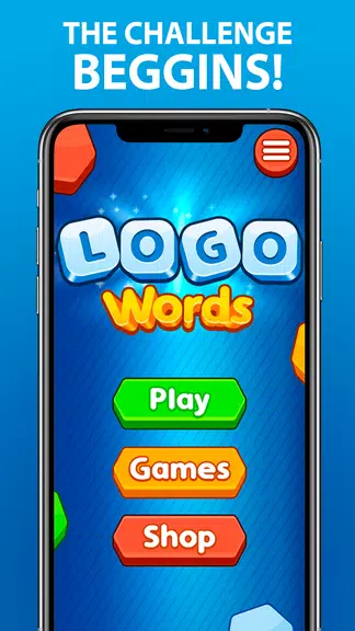 Logo Words - Connect letters Screenshot 1 