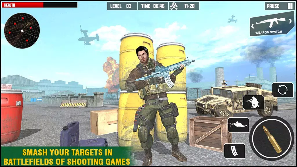 FPS Commando Shooter War Games Screenshot 1 