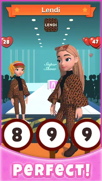 Catwalk Battle - Dress up! Screenshot 2