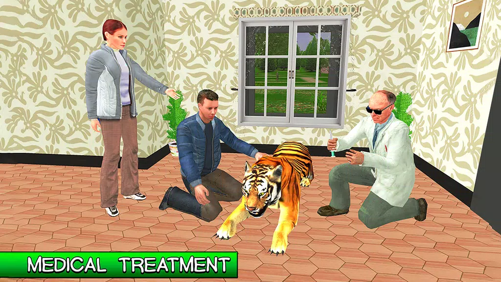 Family Pet Tiger Adventure Screenshot 3