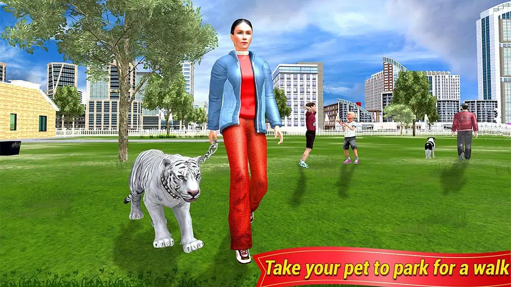 Family Pet Tiger Adventure Screenshot 2