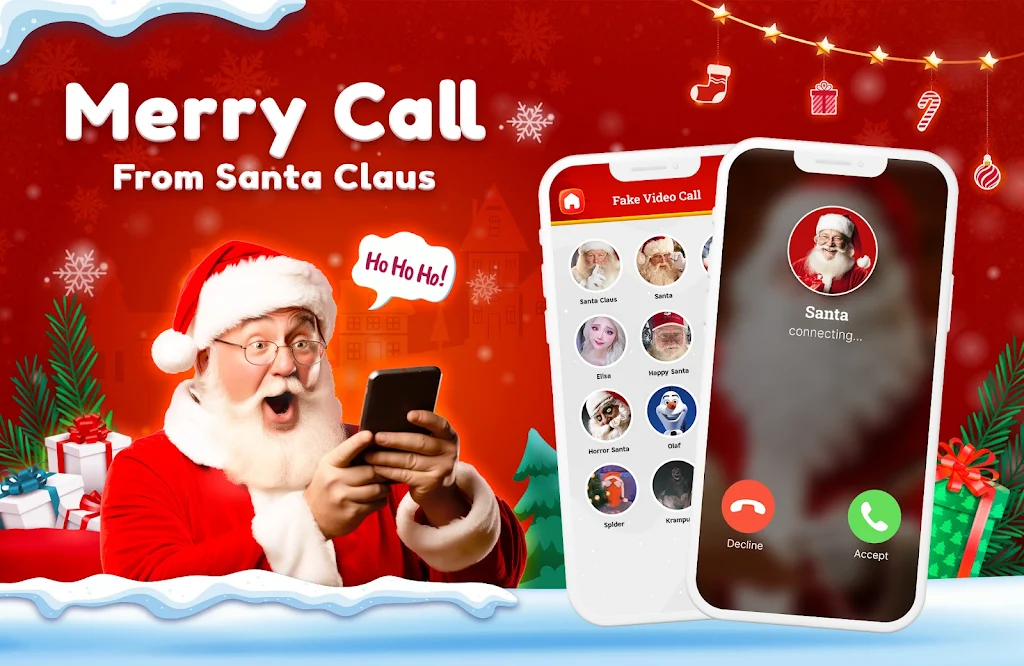 Merry Call From Santa Claus Screenshot 1