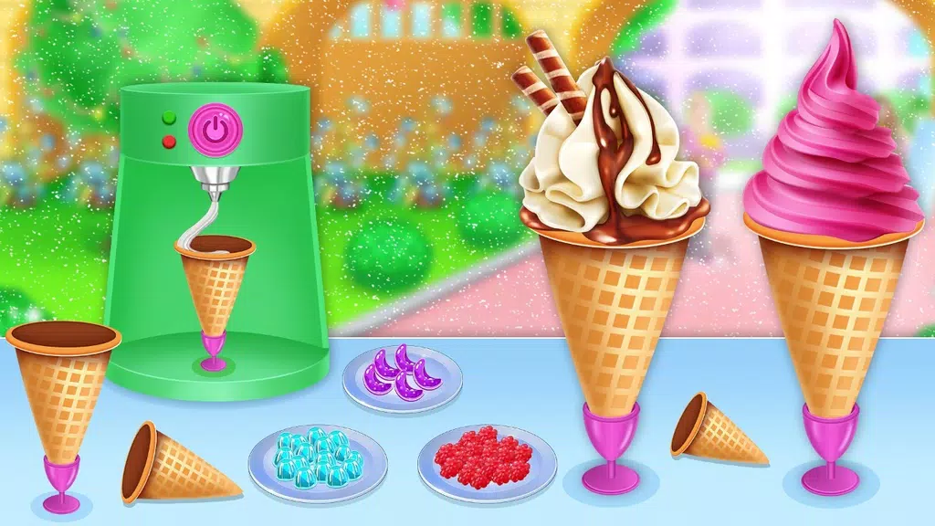 Ice Cream Cone Icecream Maker Screenshot 2 