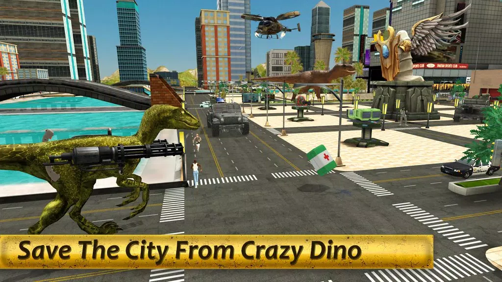 Dinosaur War - BattleGrounds Screenshot 2