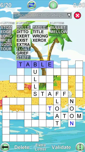 Word Fit Puzzle Screenshot 1 