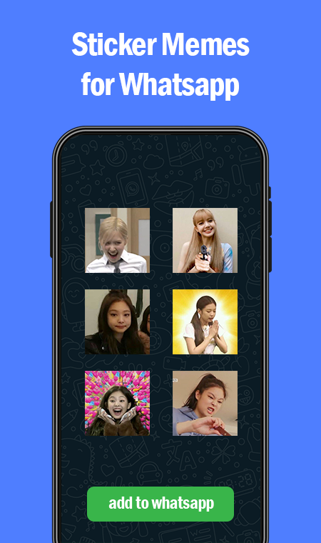 Blackpink KPOP Memes Stickers Screenshot 3