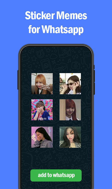 Blackpink KPOP Memes Stickers Screenshot 4