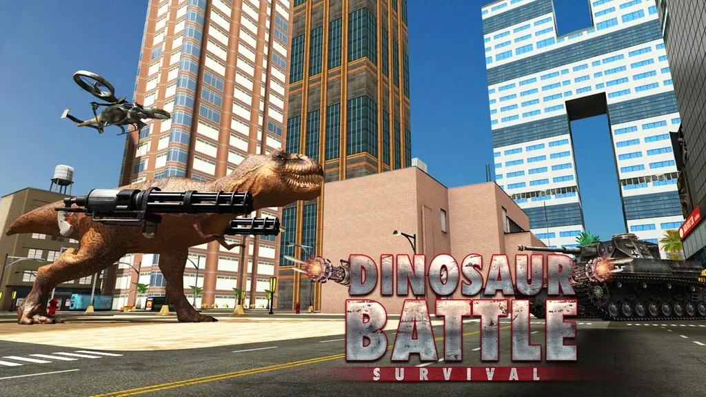 Dinosaur War - BattleGrounds Screenshot 1