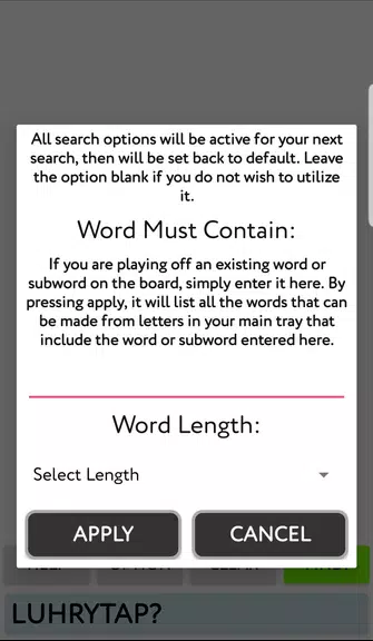 Word Finder Companion Screenshot 3