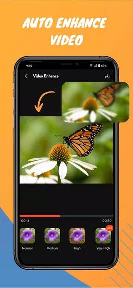 Video quality enhancer-editor Screenshot 3 