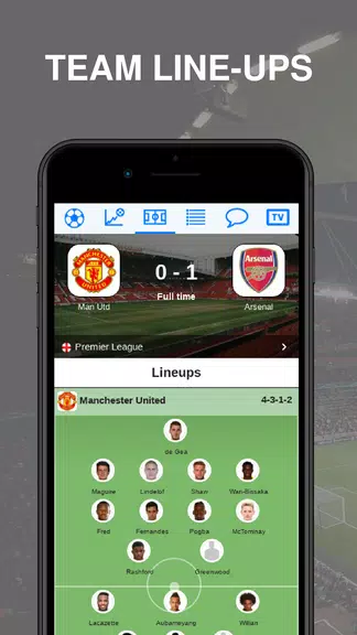 Live Football Score HD Screenshot 3