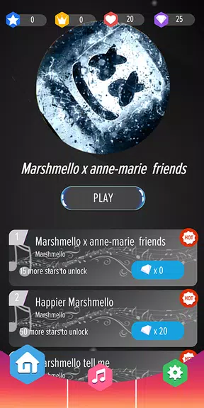 Marshmello : Piano Tiles DJ Screenshot 2 