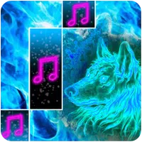 Arctic Piano Wolf Tiles Ice Blue Fire Music Songs APK