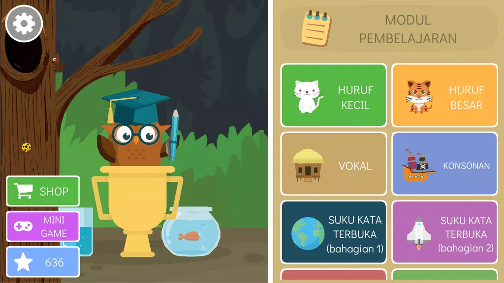 Belajar Menulis ABC, Suku Kata Screenshot 2 