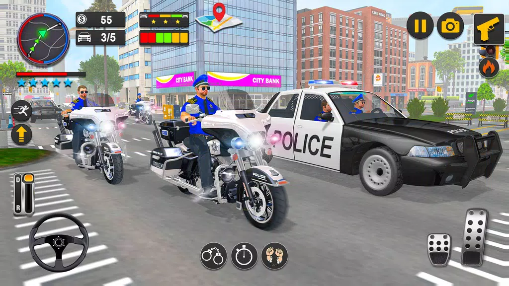 US Police Motor Bike Chase Screenshot 2